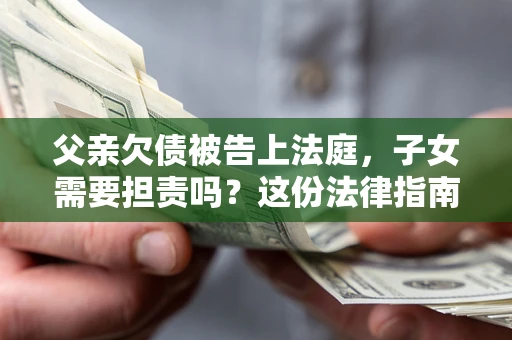 武汉父亲欠债被告上法庭，子女需要担责吗？这份法律指南必须看完