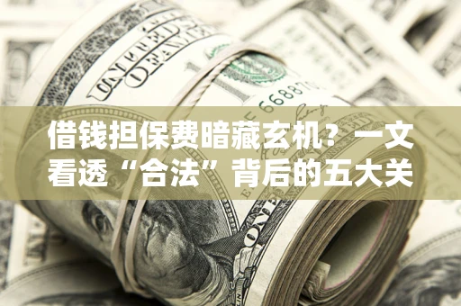 武汉借钱担保费暗藏玄机？一文看透“合法”背后的五大关键陷阱